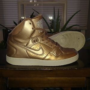 Nike Force Rose Gold High tops